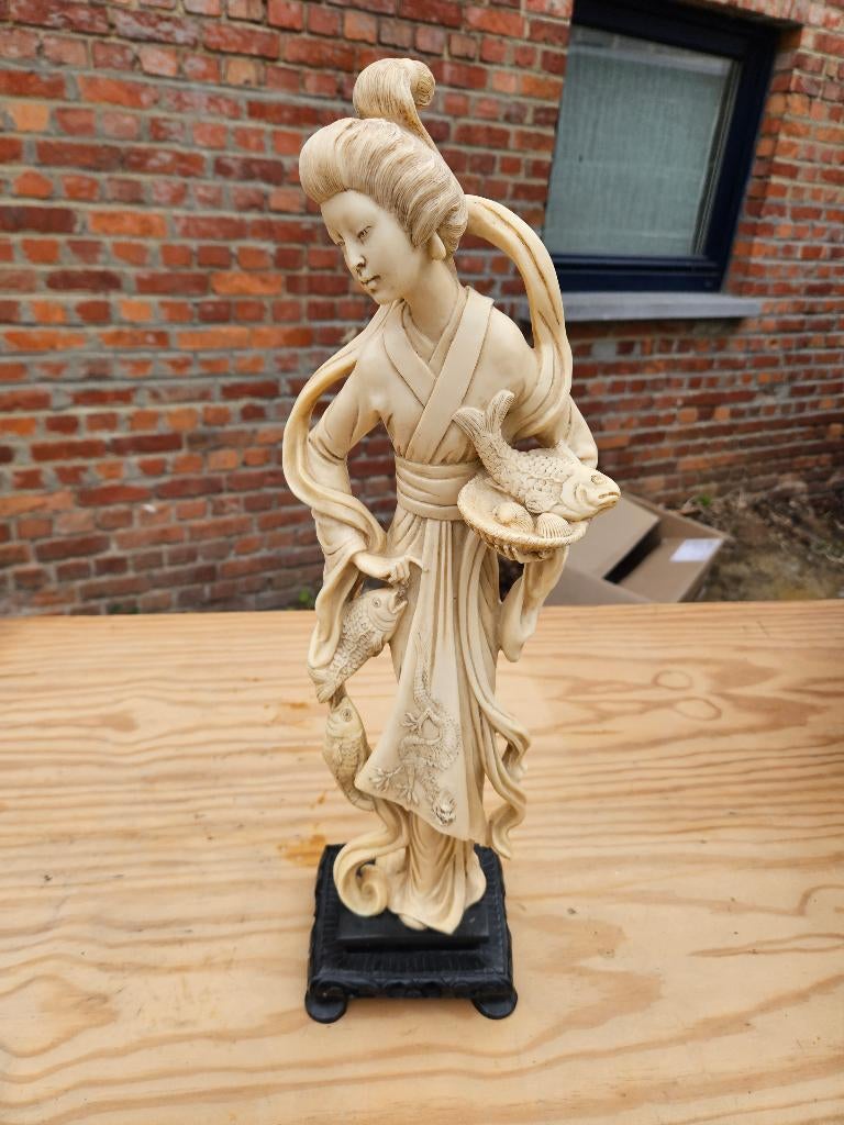 statue chinoise, Ophalen