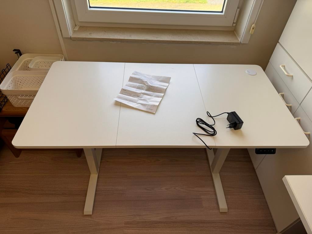 Bureau ajustable, Bureau assis-debout, Comme neuf, Enlèvement, Réglable en hauteur