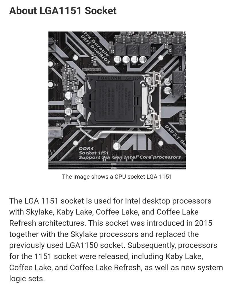Recherché : carte mère LGA1151, Informatique & Logiciels, Cartes mères, Intel, Enlèvement ou Envoi