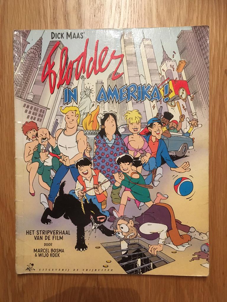 Flodder in Amerika, Eén stripboek, Ophalen of Verzenden, Gelezen