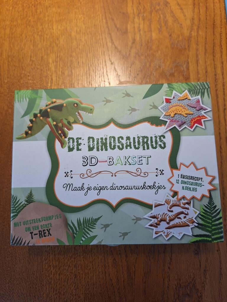 De dinosaurus 3D bakset, Ophalen of Verzenden, Nieuw