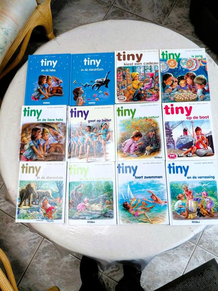 Prachtige verzameling Tiny-boekjes – 12 klassiekers !, Ophalen of Verzenden