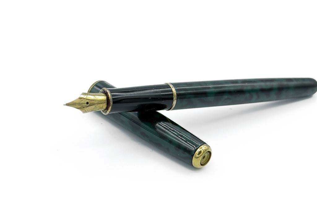Parker Sonnet vulpen / Forest Green Laque / Vintage / 1994, Ophalen of Verzenden, Gebruikt, Vulpen, Parker
