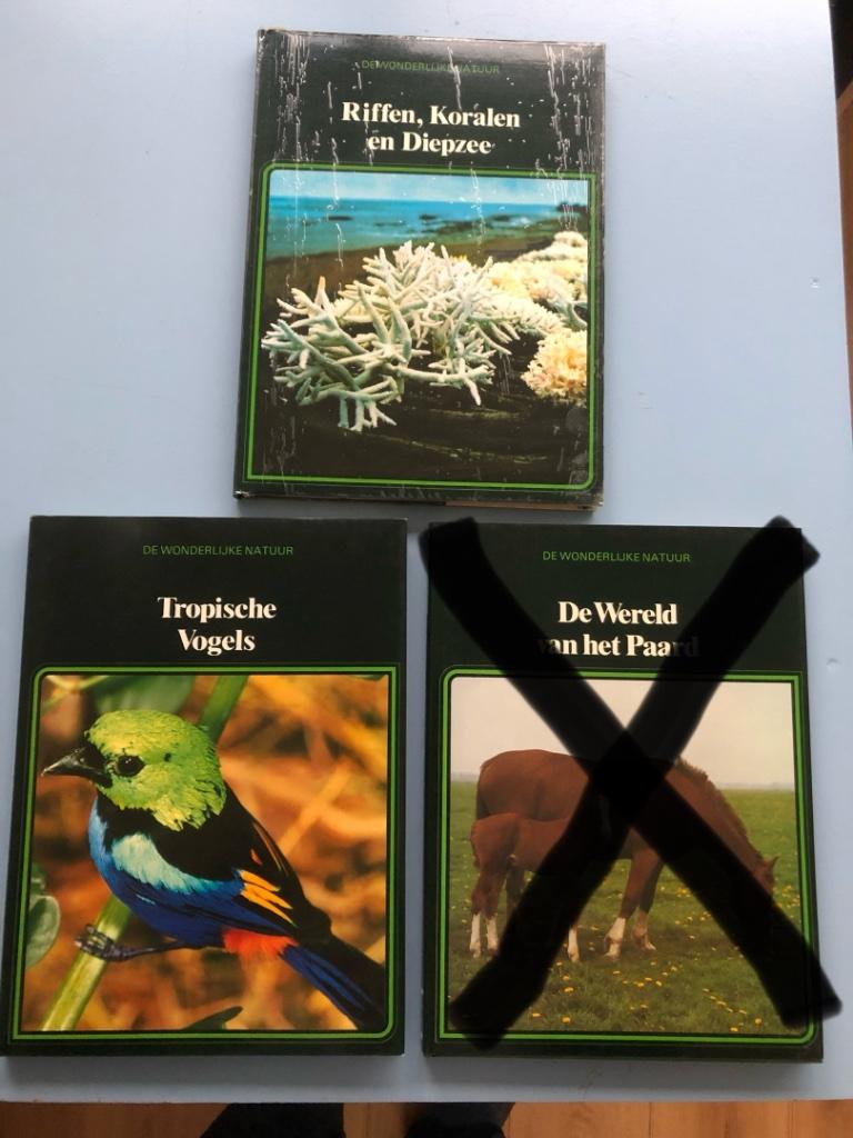 De wonderlijke natuur 2 delen Lekturama rif tropische vogel, Gelezen, Ophalen of Verzenden, Natuur algemeen, Lekturama