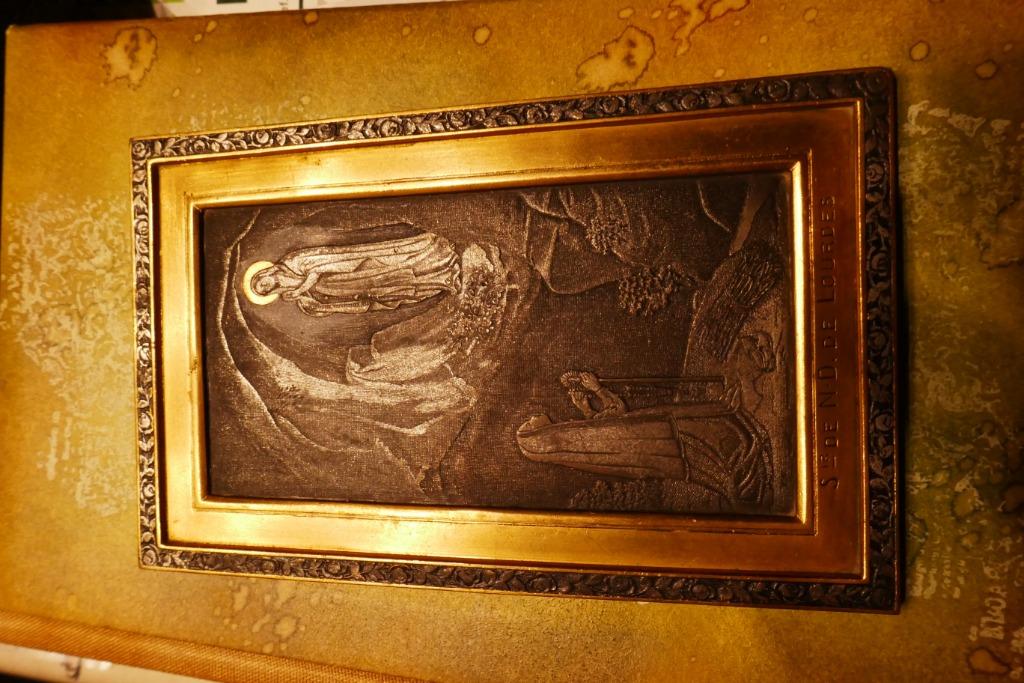 Gravure sur métal — Lourdes, Enlèvement ou Envoi