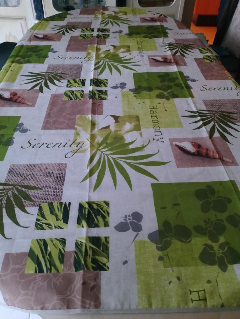 Nappe neuve en tissu, imperméable et anti-tache, 2 m, Enlèvement ou Envoi, Neuf, Rectangle, Intérieur