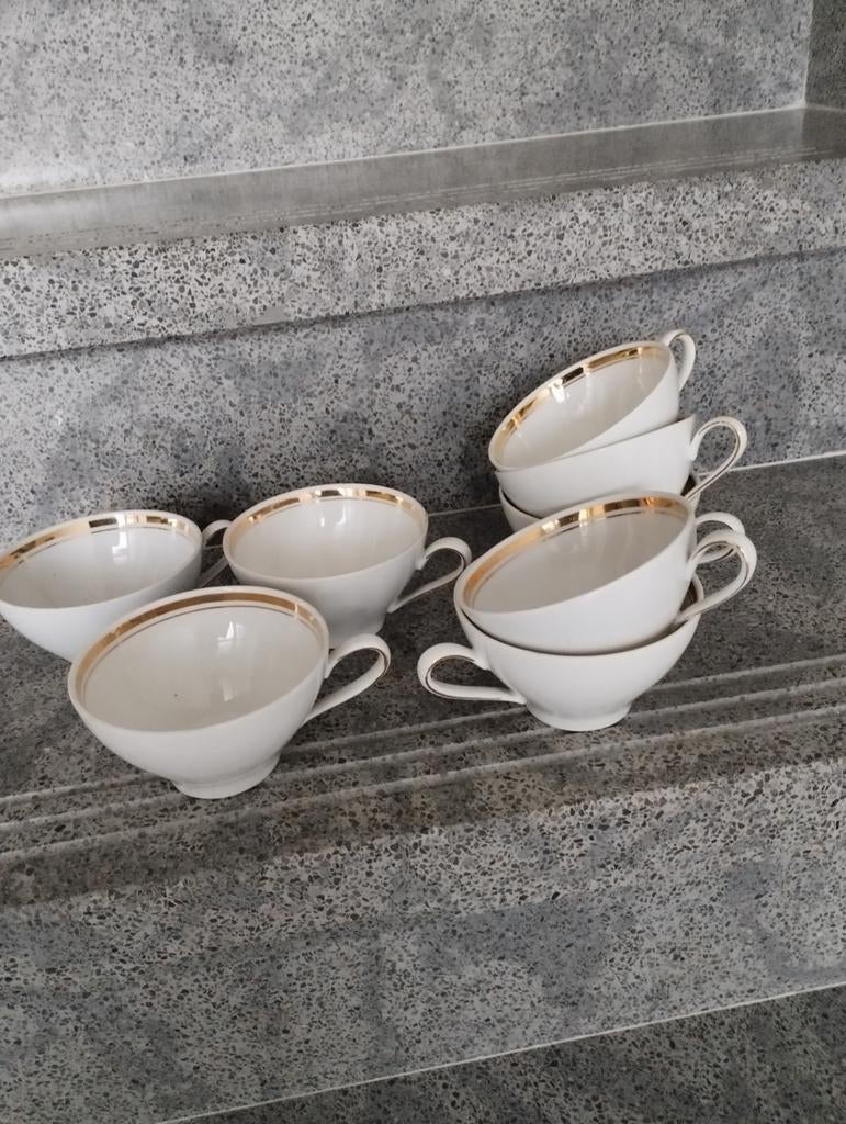 8 kopjes, Antiek en Kunst, Ophalen of Verzenden