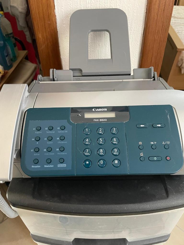 FAX CANON FAX-B820, Telecommunicatie, Faxen, Ophalen, Gebruikt, Fax-Telefoon combi