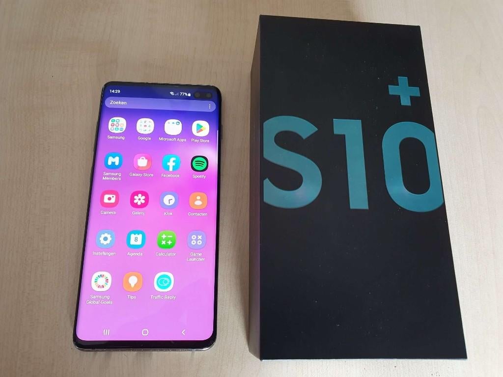 Samsung s10 Plus ZGAN, Telecommunicatie, Mobiele telefoons | Samsung, Ophalen of Verzenden, Zo goed als nieuw