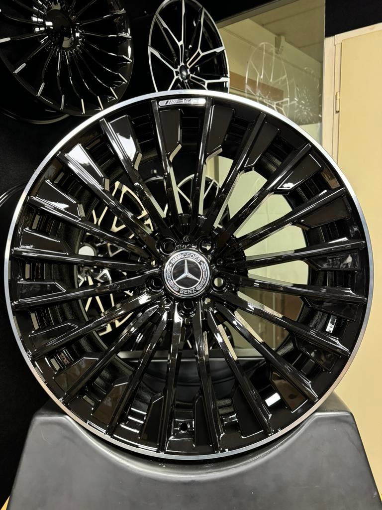20 inch velgen voor Mercedes AMG 2025 look 5x112 C E KLASSE, Velg(en), Nieuw, Ophalen of Verzenden, Personenwagen