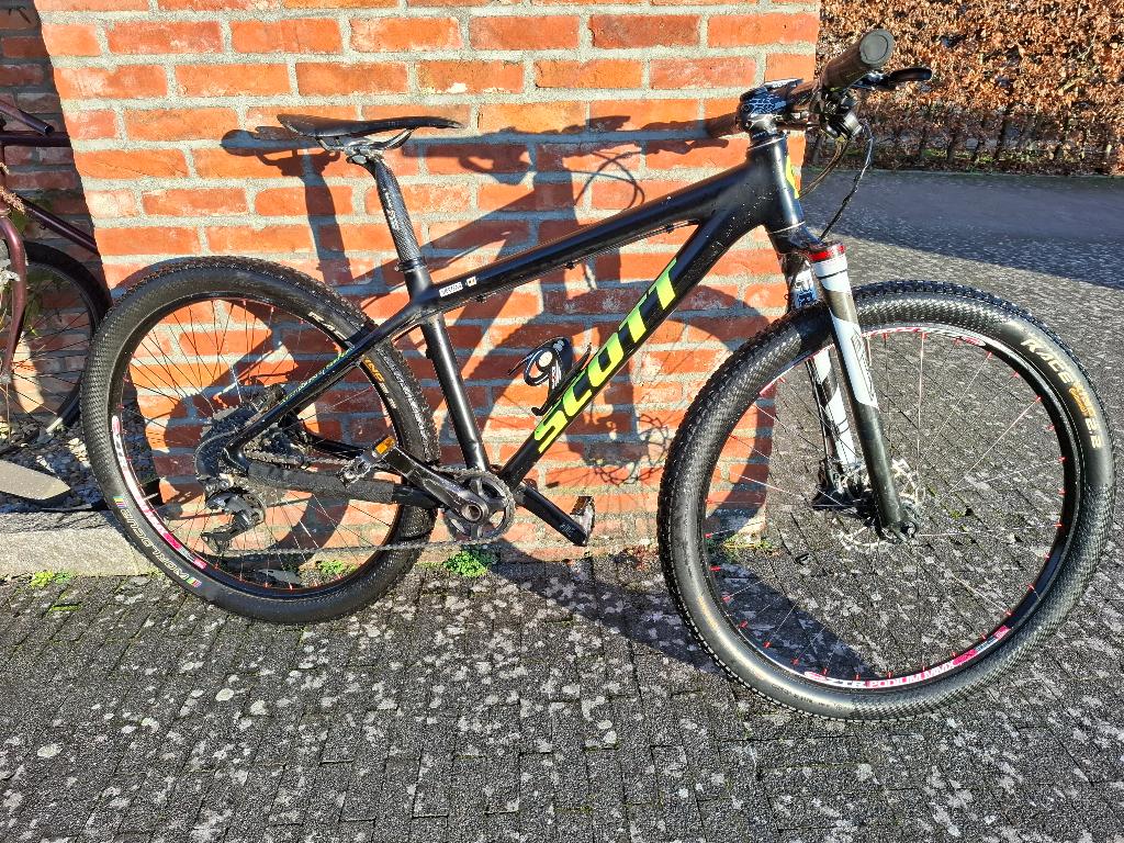 scott mountainbike maat XS, Fietsen en Brommers, 45 tot 49 cm, Zo goed als nieuw, Geen vering, Ophalen