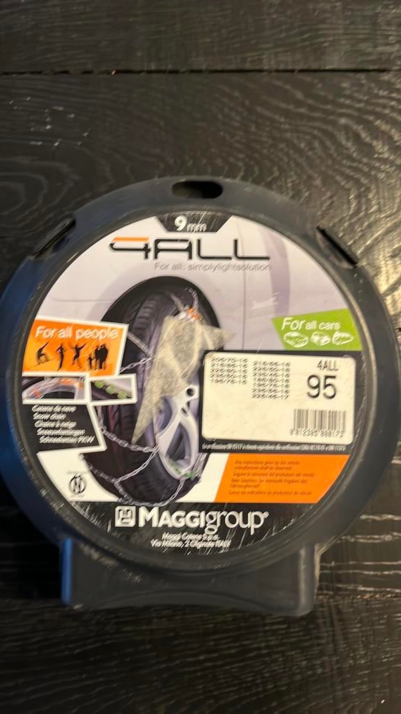 Sneeuwkettingen Maggi 4All ongebruikt, Auto diversen, Sneeuwkettingen, Ophalen, Zo goed als nieuw