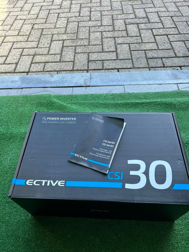 ECTIVE omvormer 12V-230V AC-DC huis , kamper , noodbatterij, Ophalen, Zo goed als nieuw