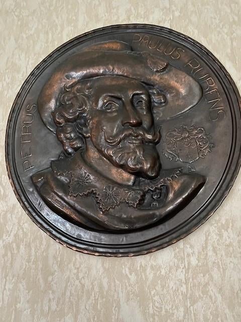 magnifique bol Rubens en cuivre dia 53 cm, Enlèvement