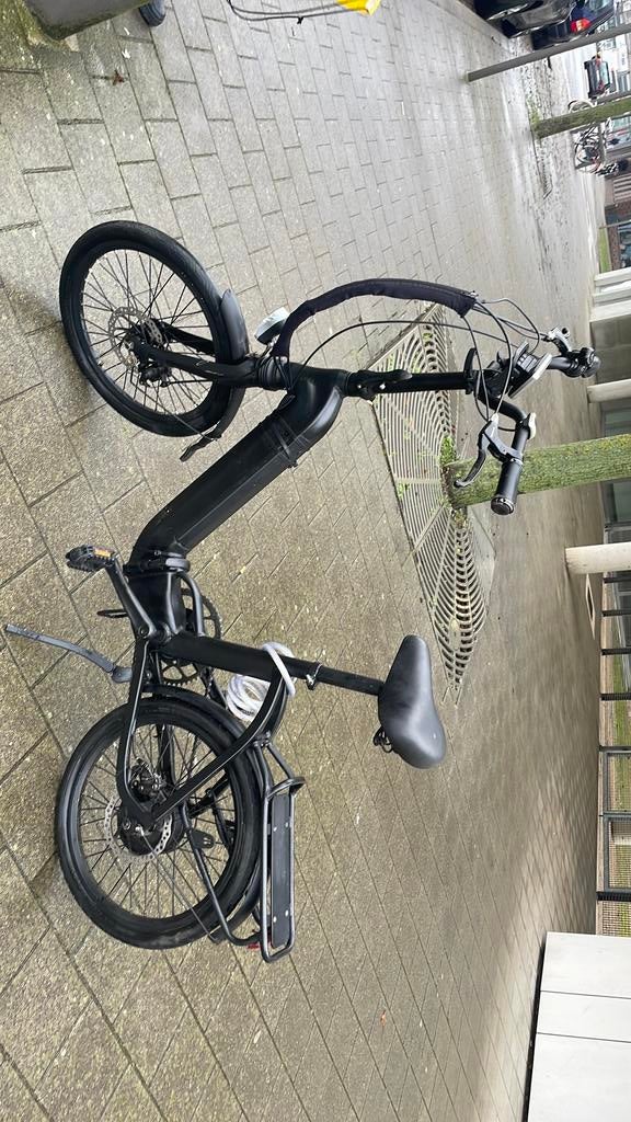 Elektrische plooifiets, Fietsen en Brommers, Fietsen | Vouwfietsen, Ophalen of Verzenden, Zo goed als nieuw, Deels opvouwbaar