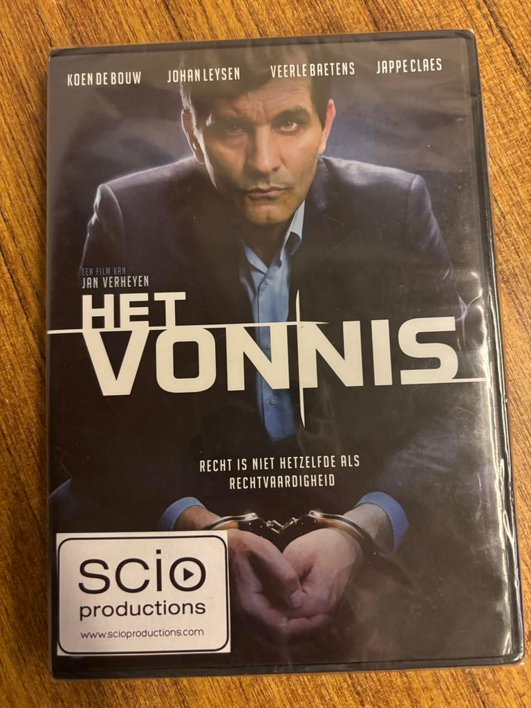 Het Vonnis Jan Verheyen DVD - nieuw, Cd's en Dvd's, Vanaf 12 jaar, Ophalen of Verzenden, Nieuw in verpakking, Maffia en Misdaad