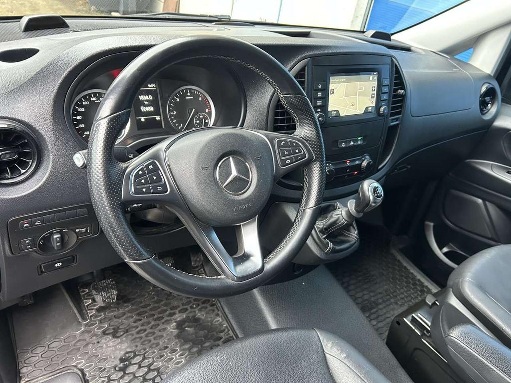 Mercedes-Benz Vito 116 Extra Lang 5 PL Dubbel cabine (28.91, Achat, Euro 6, Entreprise, Noir
