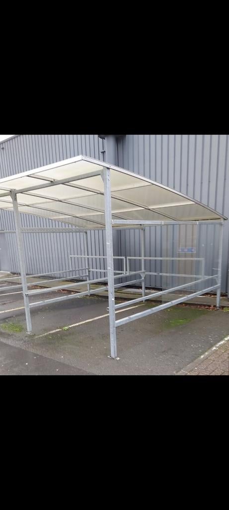 Dubbel Carport  450 x 380, Tuin en Terras, Overkappingen, Ophalen, Zo goed als nieuw, Carport