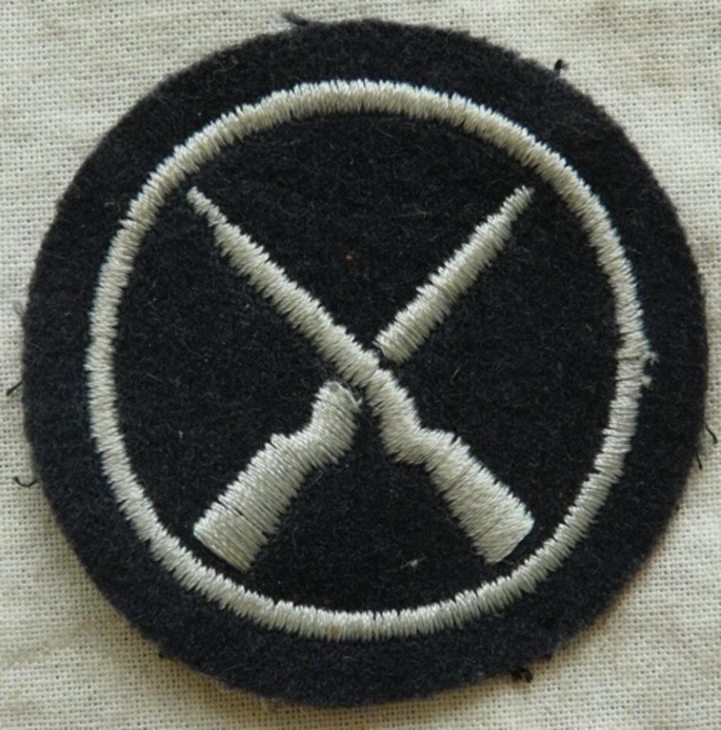 Brevetembleem Bodenverteidigung Bundeswehr Luftwaffe jaren60, Verzamelen, Militaria | Algemeen, Ophalen of Verzenden, Luchtmacht