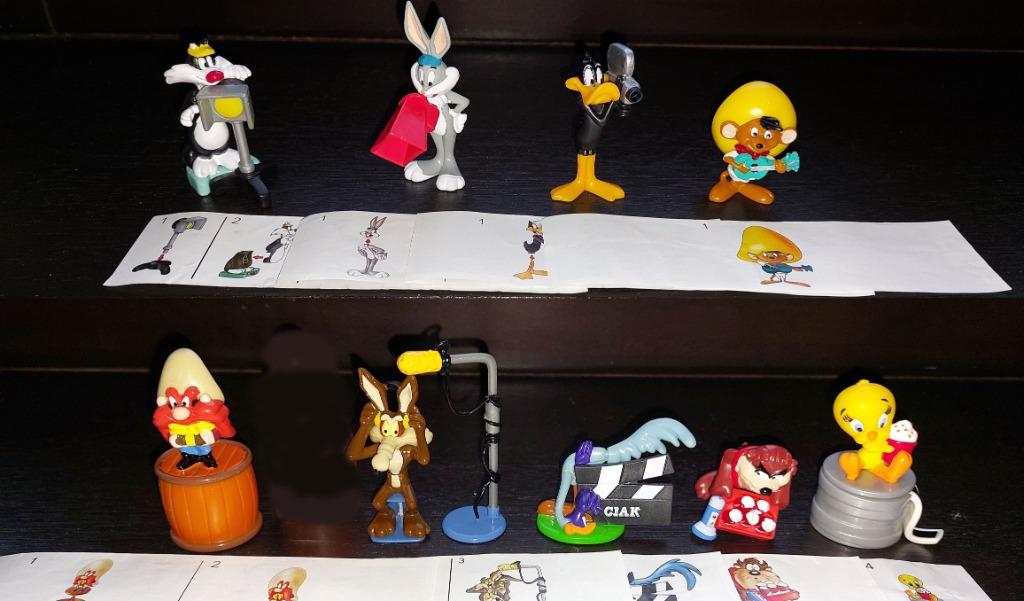 Série complète Looney Tunes Cinema + BPZ EU 2002, Enlèvement ou Envoi, Comme neuf, Figurines en plastique dur
