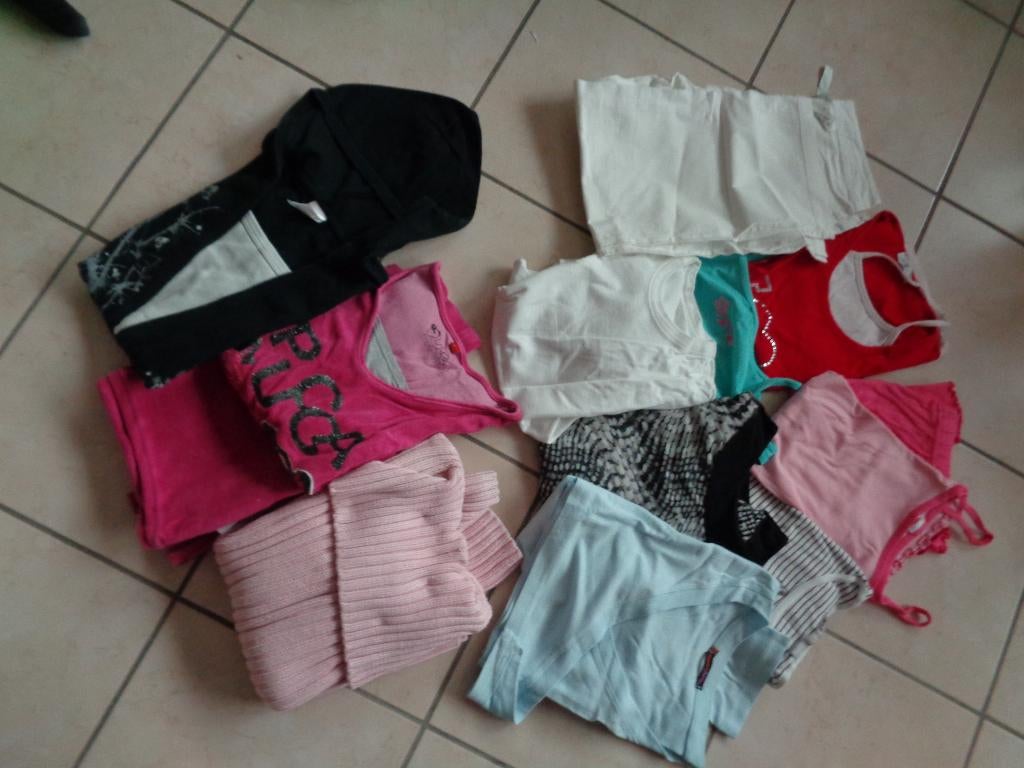 Lot de vêtements: 14 ANS. 11 pièces, Verzenden, Gebruikt, Maat 152