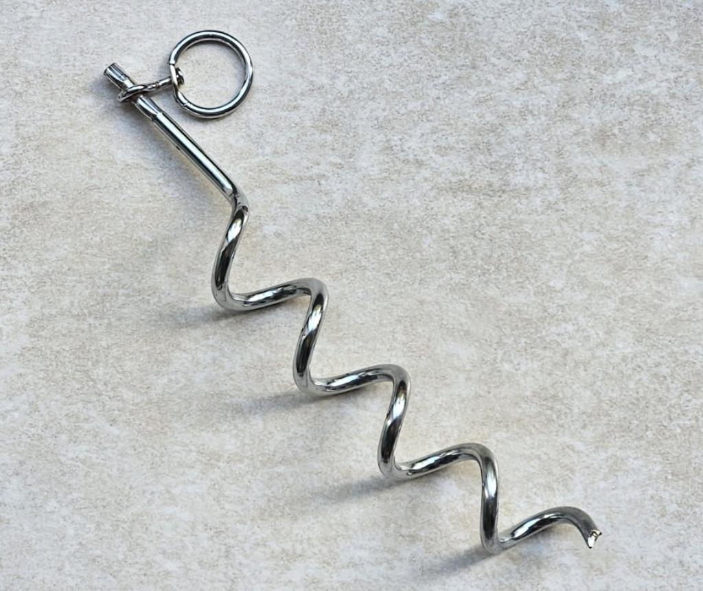 PIQUET D'ATTACHE POUR LAISSE DE CHIEN - longueur 31cm (neuf), Animaux & Accessoires, Accessoires pour chiens, Neuf, Enlèvement ou Envoi