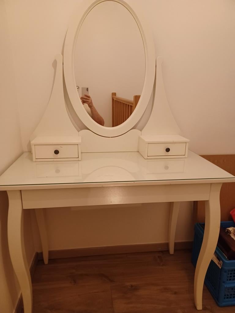 Maquillage tafel met spiegel ikea, Ophalen