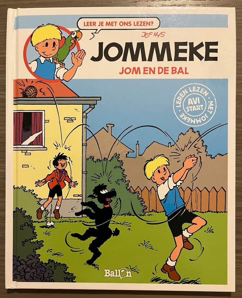 Jom en de bal - Leer je met ons lezen ?, Ophalen, Nieuw, Jenny Hillen