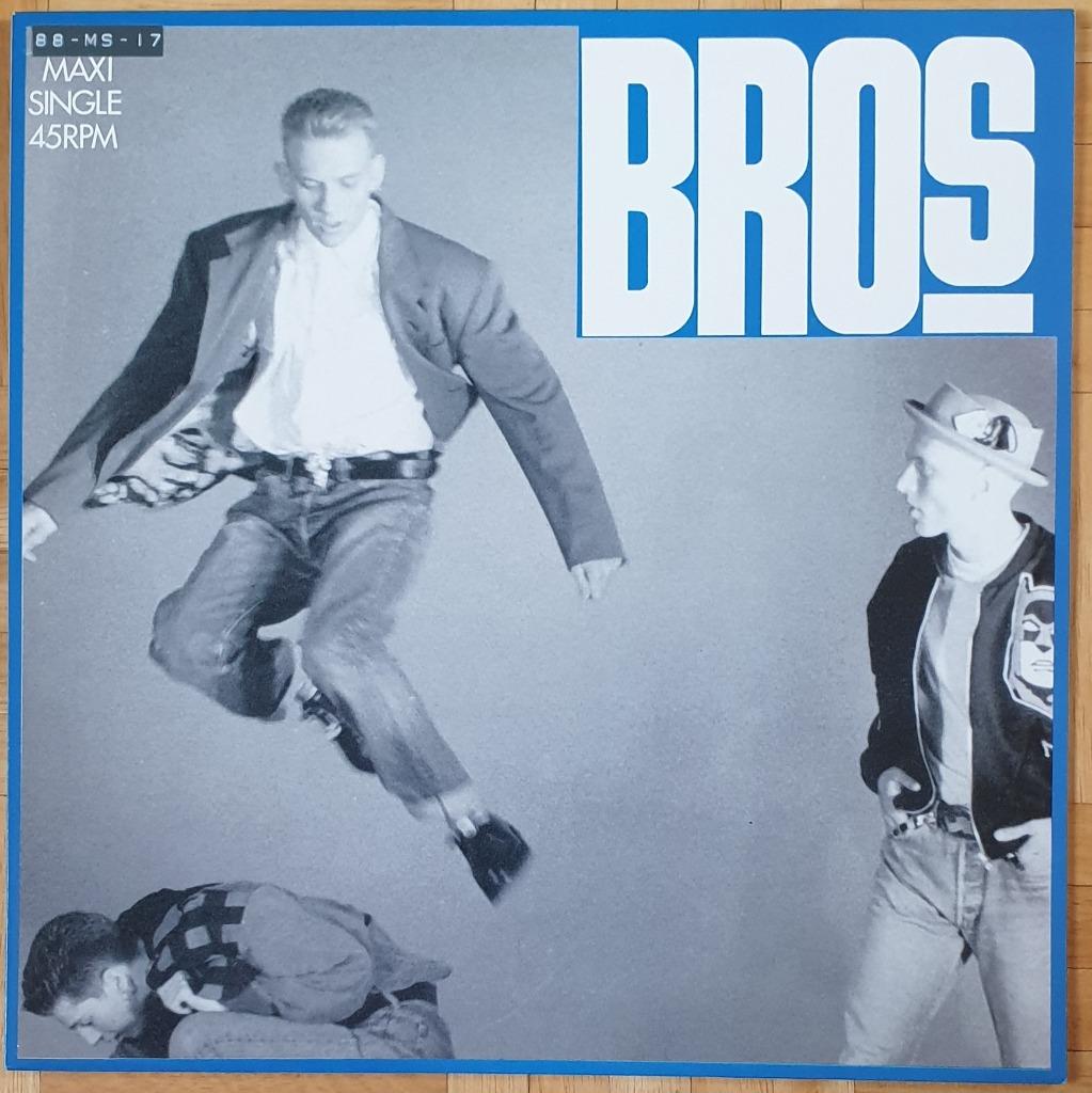 Maxi single Bros - Drop The Boy, Cd's en Dvd's, Vinyl | Pop, Ophalen of Verzenden, Gebruikt, 12 inch