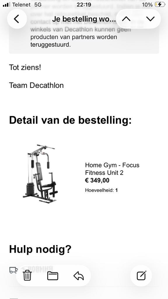 Home gym, Ophalen, Zo goed als nieuw, Krachtstation