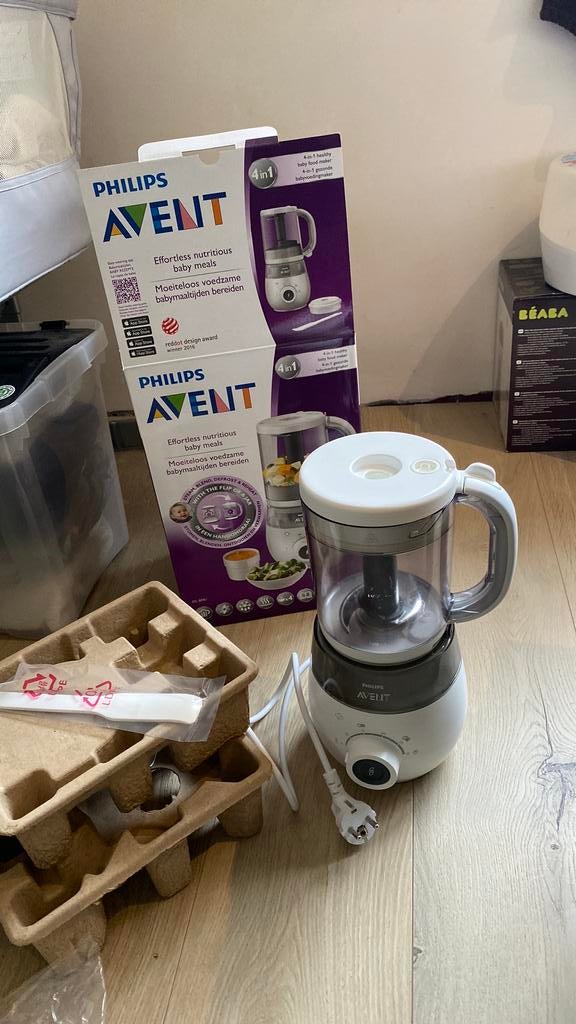 Philips AVENT Stoomkoker-Mixer 4-In-1, 1 à 2 litres, Enlèvement, Utilisé