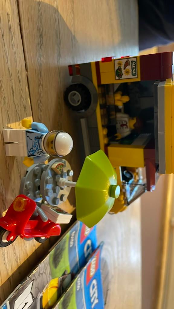 Lego city pizzawagen, Ophalen, Zo goed als nieuw, Lego