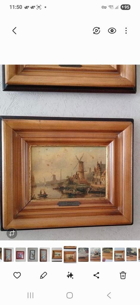 Petit cadre Moulin à vent Spuijel 1853, Enlèvement