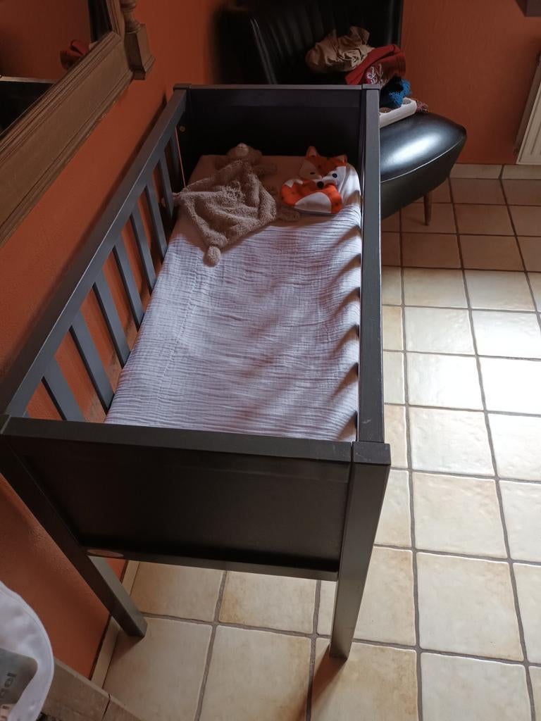 Babybedje Troll met nieuwe matras + gratis toebehoren, Ophalen of Verzenden, Gebruikt, Matras