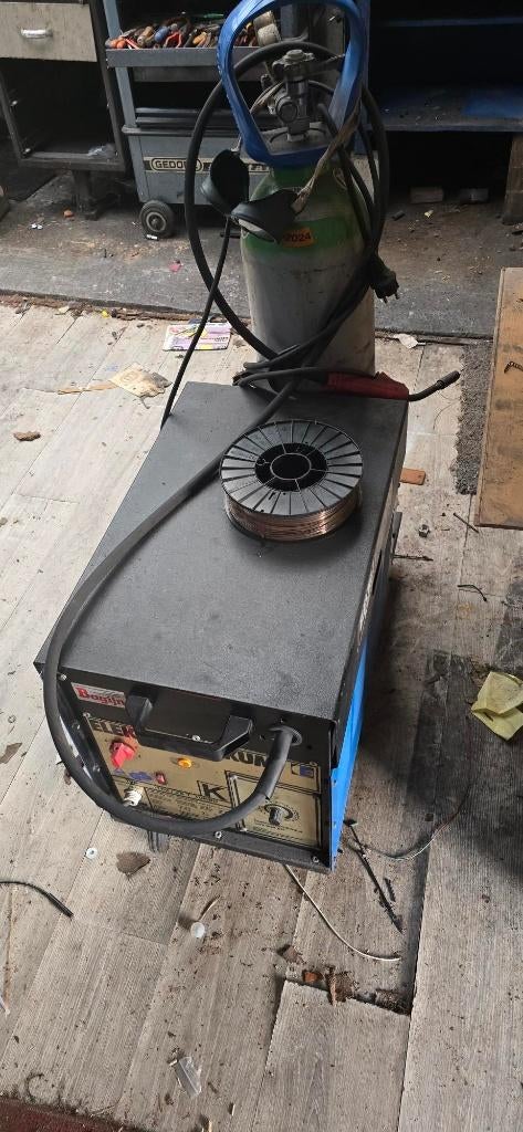 elektra beckum type 150-25t turbo lasapparaat 220 volt, Ophalen, Gebruikt