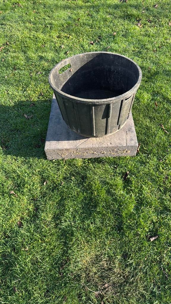 Cuvelle de maçon en caoutchouc, Bricolage & Construction, Enlèvement, Utilisé