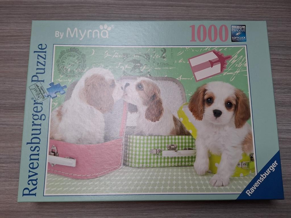 Lot de 1000 puzzles Ravensburger by Myrna, Hobby & Loisirs créatifs, Enlèvement ou Envoi, 500 à 1500 pièces, Comme neuf, Puzzle