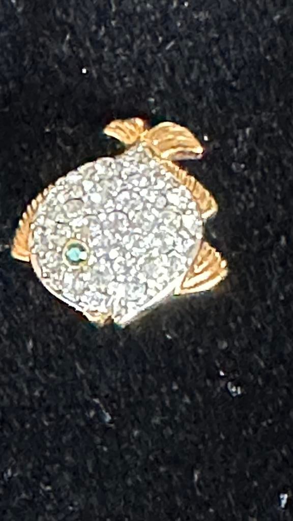 Swarovski Vintage Pin’s, Verzamelen, Ophalen of Verzenden, Zo goed als nieuw, Dier of Natuur, Speldje of Pin