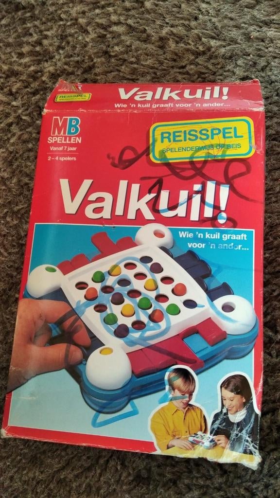 Reisspel Valkuil MB, Hobby en Vrije tijd, Ophalen of Verzenden, Reisspel