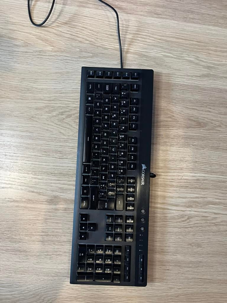 Corsair K55 RGB QWERTY Toetsenbord, Computers en Software, Ophalen, Qwerty, Zo goed als nieuw