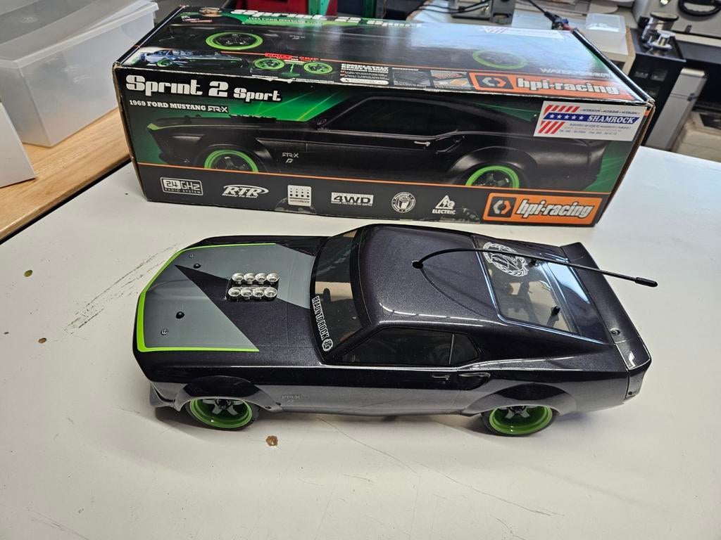 Ford Mustang STRX 1969, Hobby & Loisirs créatifs, Modélisme | Radiocommandé & Téléguidé | Voitures, Neuf, Voiture on road, Enlèvement