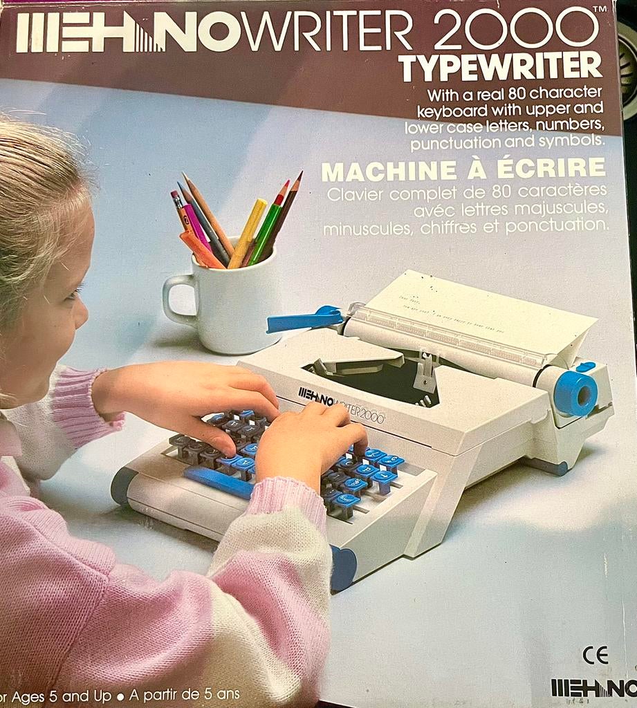 Machine à écrire jouet, Collections, Jouets, Utilisé, Enlèvement ou Envoi