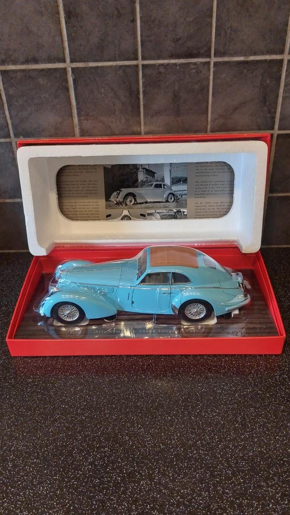 Alfa Romeo 8C 2900B Lungo 1938 1/18 Minichamps, Ophalen of Verzenden, Nieuw, Auto, MiniChamps