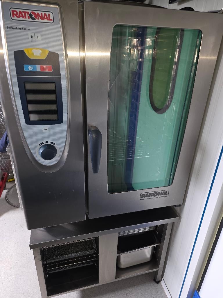 Rational, Elektronische apparatuur, Ovens, Ophalen, Zo goed als nieuw, Vrijstaand