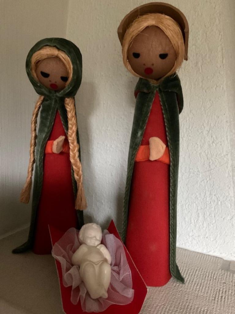 kerstpoppen, Diversen, Ophalen of Verzenden, Zo goed als nieuw