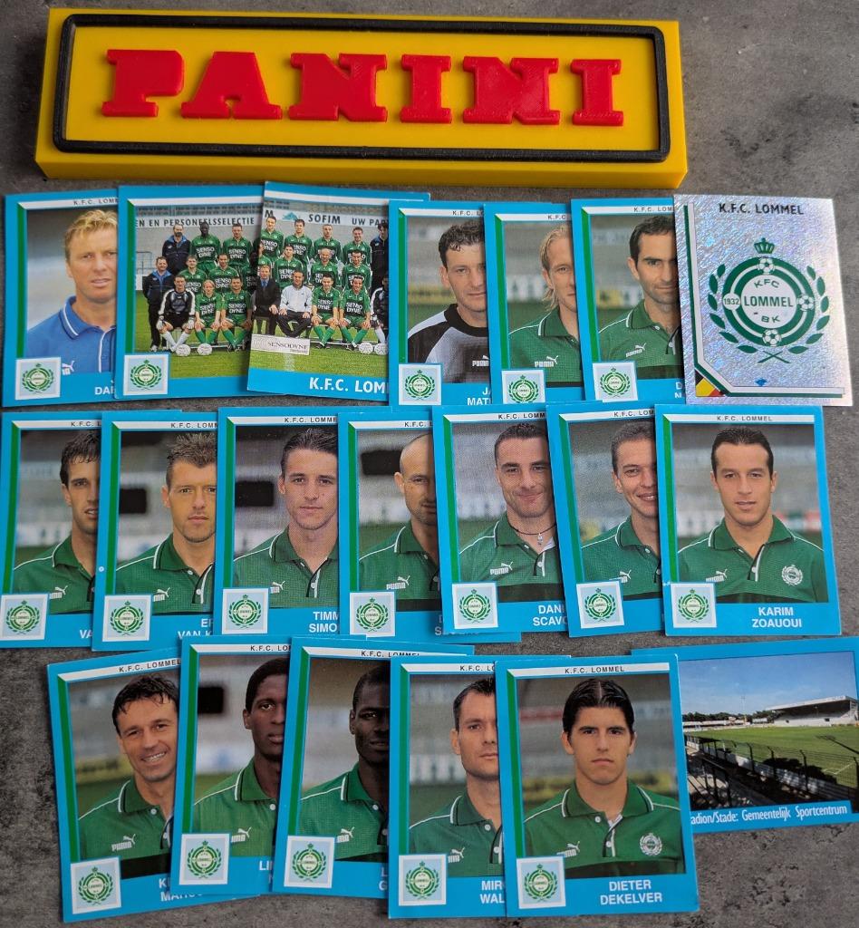 PANINI STICKERS 20X FOOTBALL 2000 LOMMEL FC, Verzenden, Nieuw