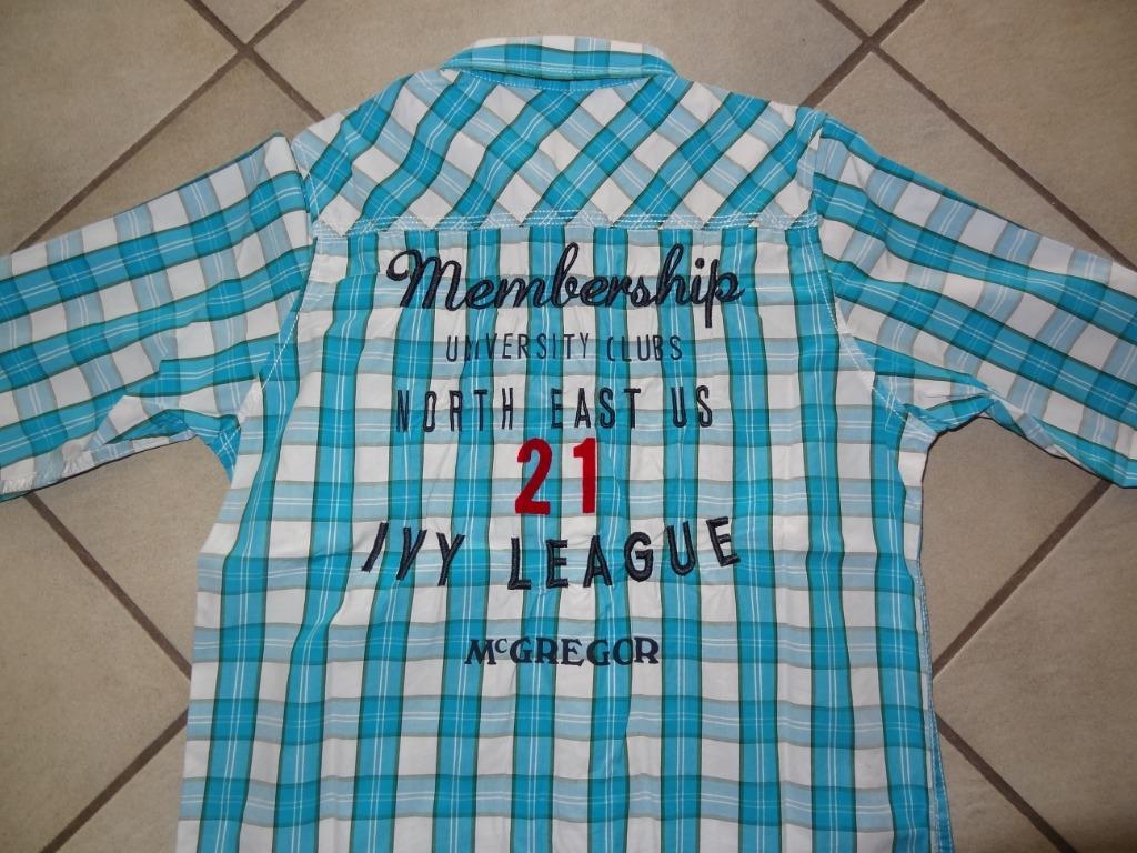 Prachtig sportief Mc Gregor jongens hemdje (maat 128 / 8 j), Mc gregor, Overhemd of Blouse, Ophalen of Verzenden, Zo goed als nieuw