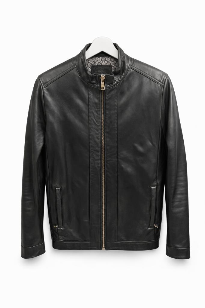 Veste en cuir véritable – fabrication artisanale, Vêtements | Hommes, Costumes & Vestes, Comme neuf, Taille 56/58 (XL), Noir, Enlèvement ou Envoi