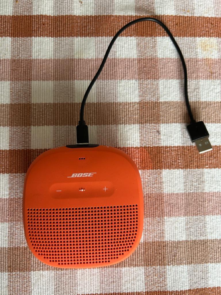 BOSE bluetooth speaker soundlink micro oranje, Audio, Tv en Foto, Luidsprekerboxen, Ophalen of Verzenden, Gebruikt, Overige typen