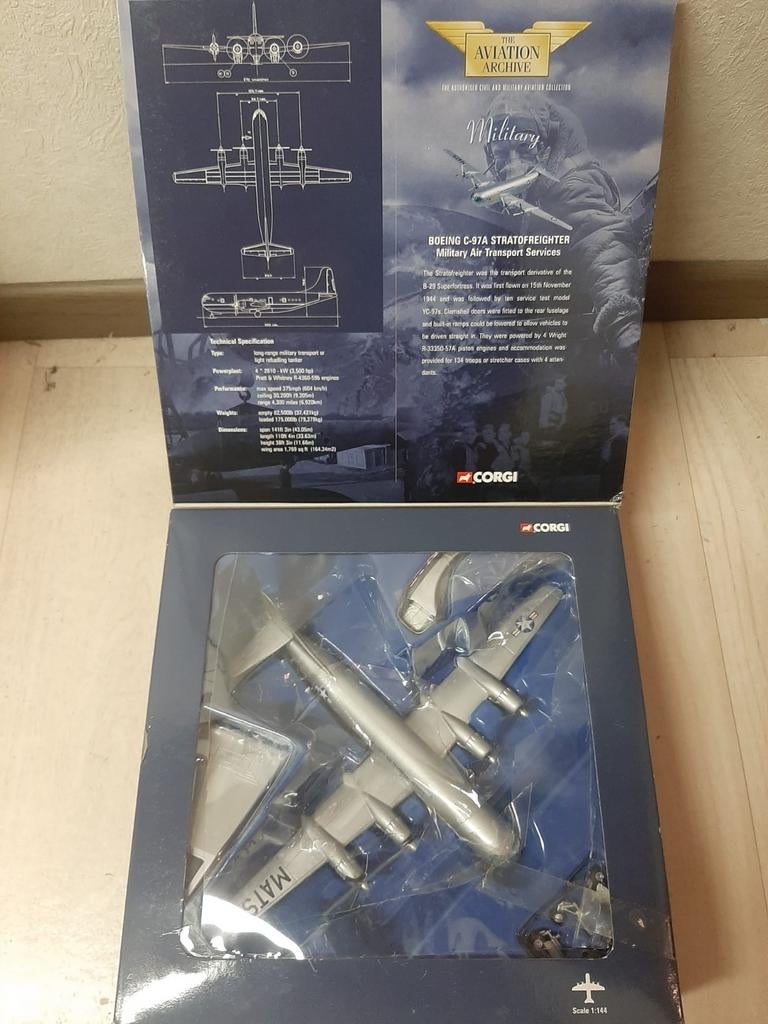 Modèle réduit d'avion militaire, Boeing C-97A encore neuf da, Enlèvement ou Envoi